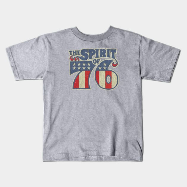 Spirit of 76 Kids T-Shirt by JCD666